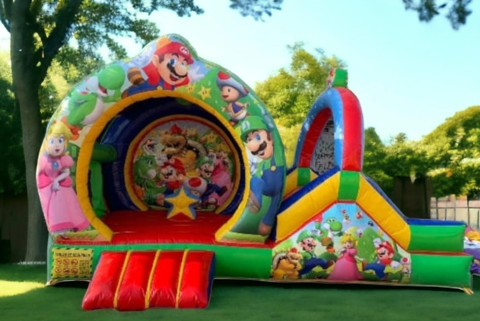 Brincolin inflable mario bross