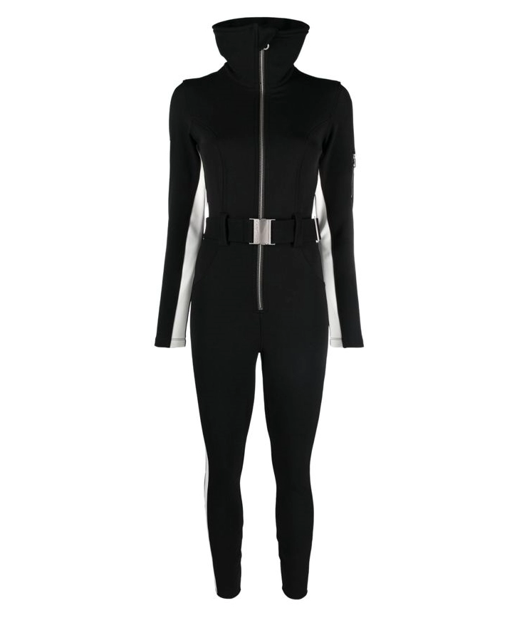 <p>Traje ski para nieve de color negro con franjas blancas;</p>
<p>Marca Cordova</p> Traje para nieve