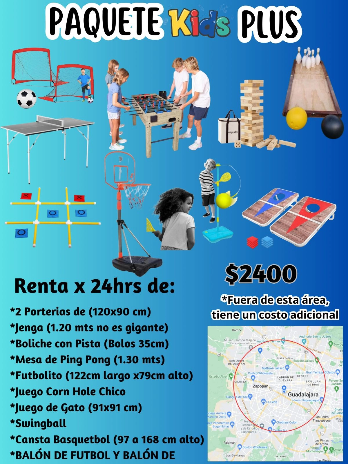 Paquete kid plus