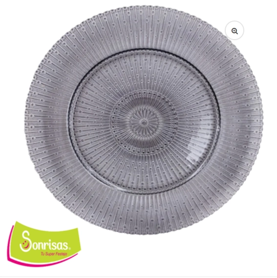 Plato base humo