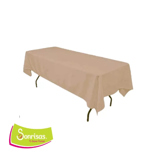 Mantel tablón beige
