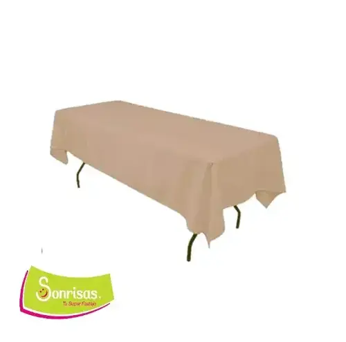 Mantel tablón beige
