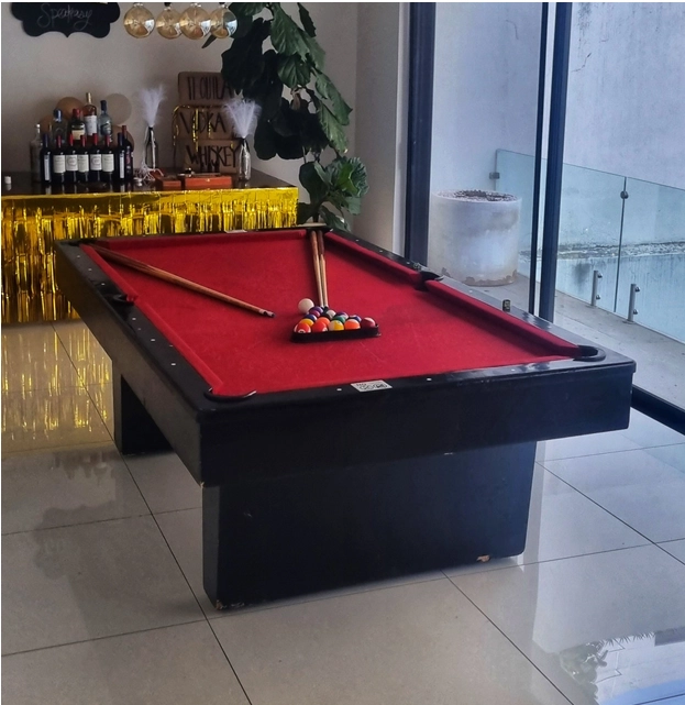 Mesa de billar profesional convertible con accesorios