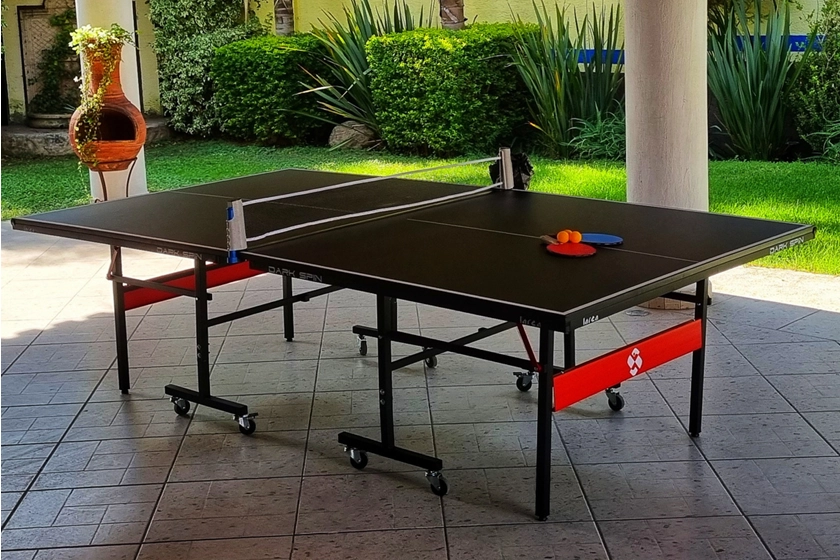 Mesa ping pong breezee pro plegable azul