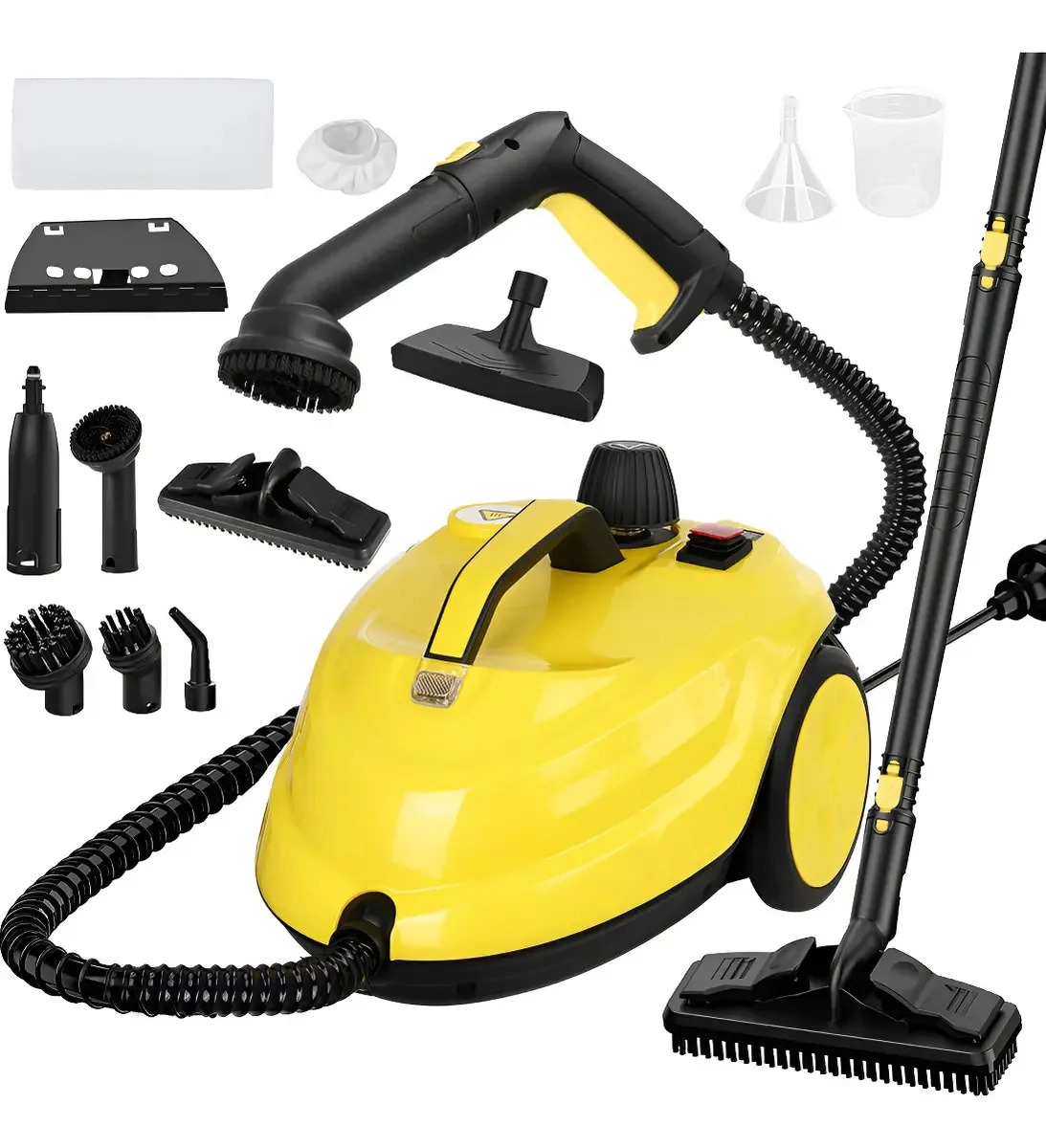 Limpiador a vapor welikera 2l 5 bar multi-superficies